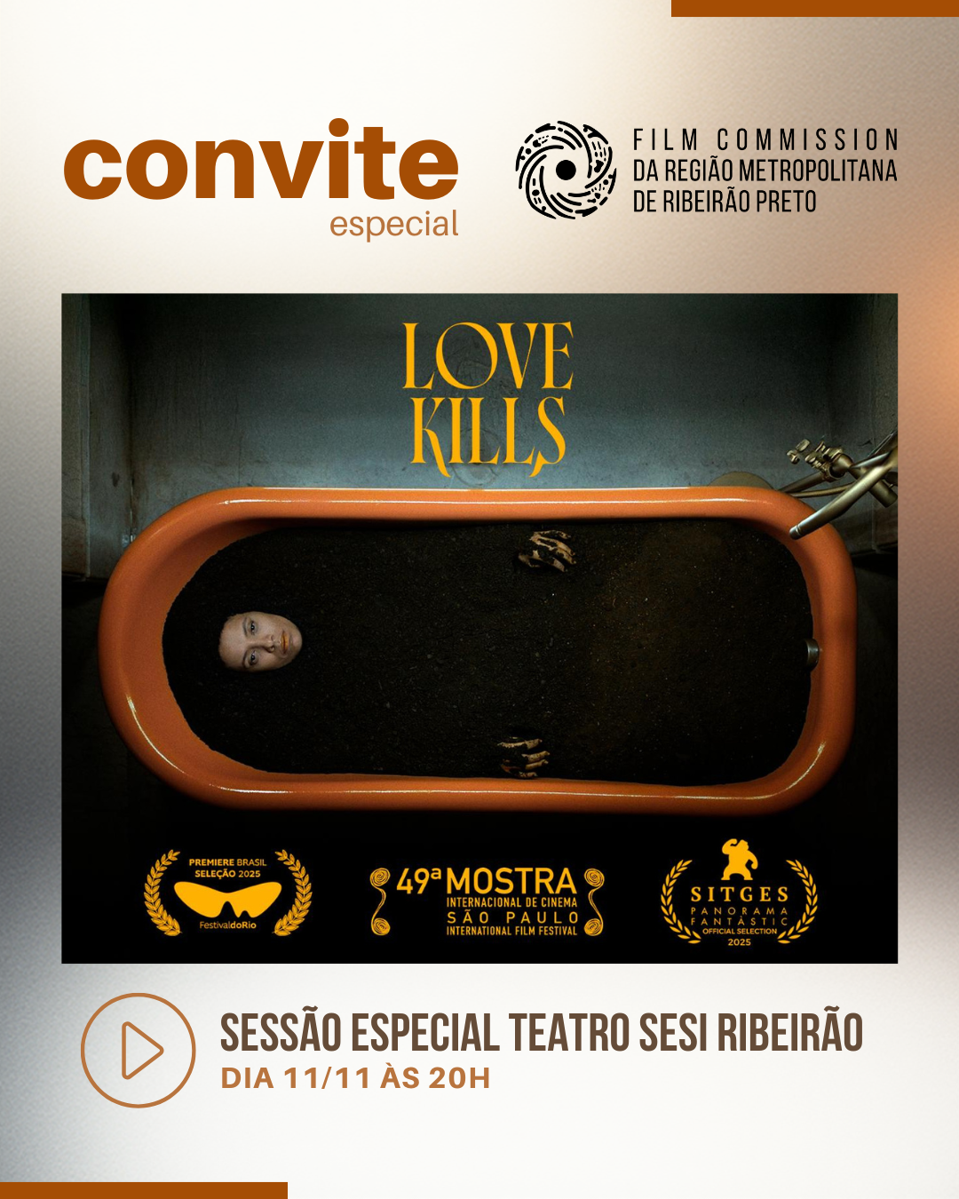 “Love Kills”: o terror brasileiro que emociona chega, primeiro, a Ribeirão Preto