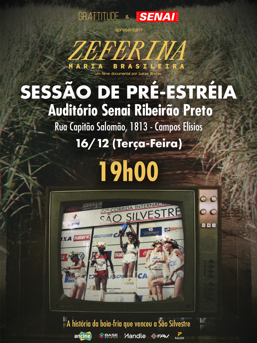 Pré-estreia de “Zeferina – Maria Brasileira”: uma história de força que nasceu nos canaviais do interior e emocionou o Brasil