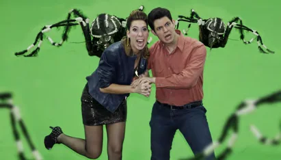 Cena oficial da série Dengue Alien