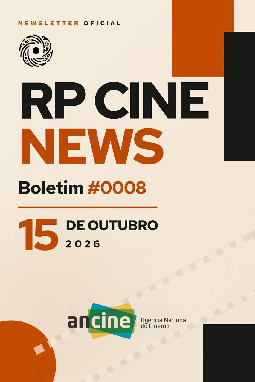 Capa do RP Cine News, boletim 0008 de 15 de outubro de 2026